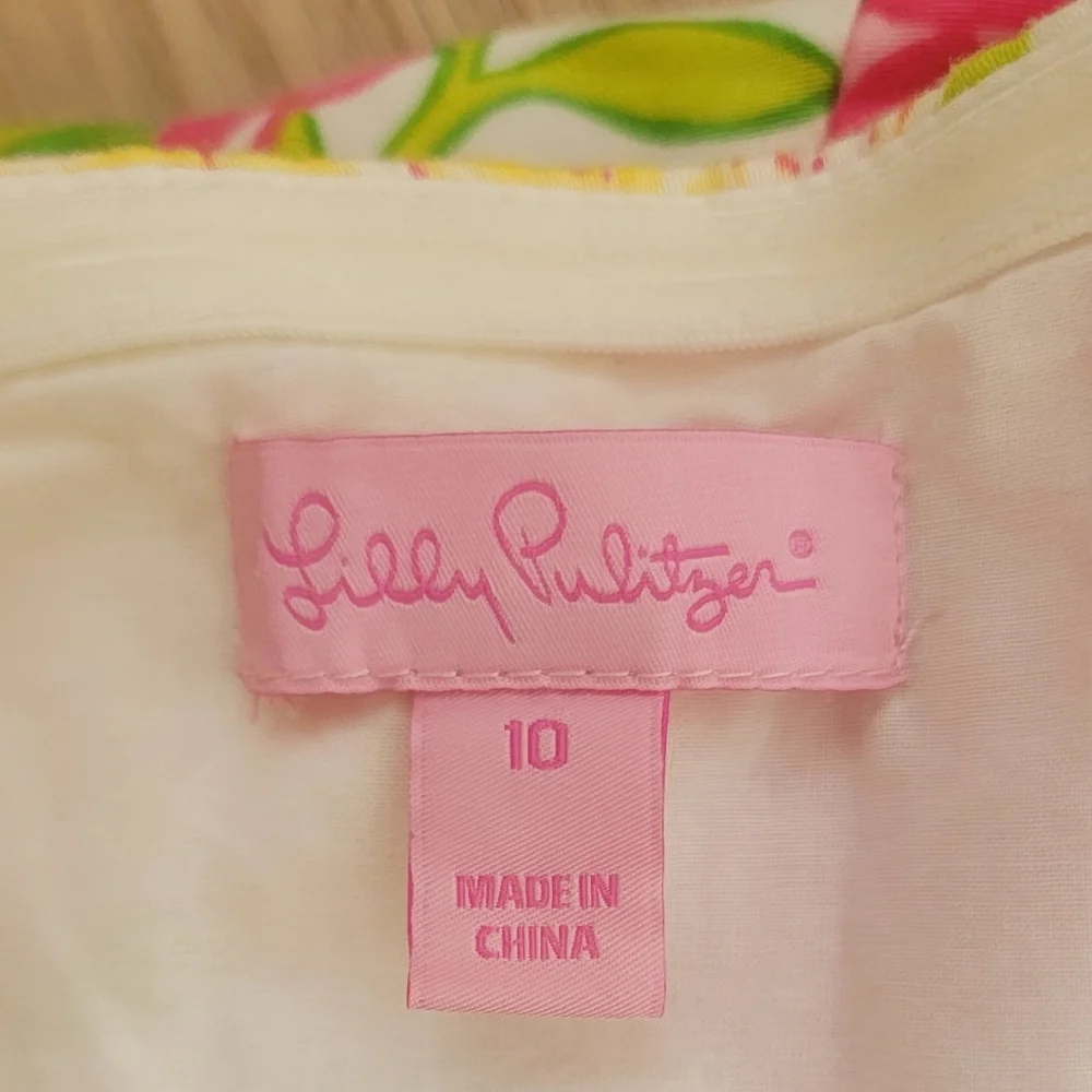 Lilly Pulitzer Halter Dress in Floral print  Size 10 - Picture 5 of 5